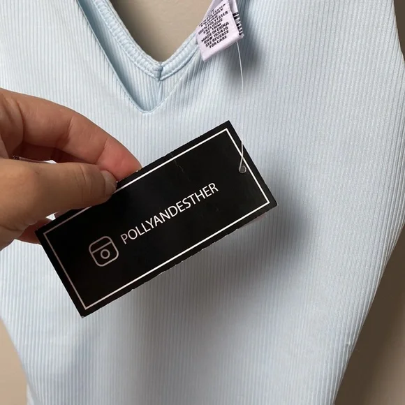 Baby blue bodysuit - Picture 3 of 5